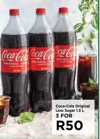 Food Lover's Market Coca-Cola Original Less Sugar 1.5L offer