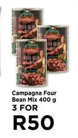 Food Lover's Market Campagna Four Bean Mix 400g offer