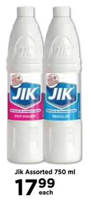 Food Lover's Market Jik Assorted 750ml offer