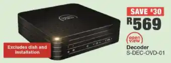 House & Home Open View Decoder offer
