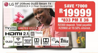House & Home LG 55" (139cm) QLED Smart TV offer