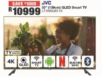 House & Home JVC 55" (139cm) QLED Smart TV offer