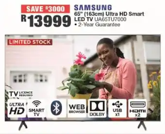 House & Home Samsung 65' (163cm) Ultra HD Smart LED TV offer