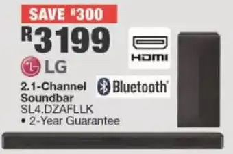 House & Home LG 2.1-Channel Soundbar offer