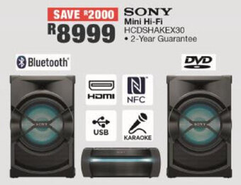 House & Home Sony Mini Hi-Fi offer