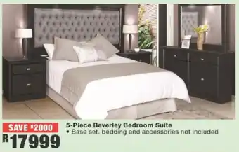 House & Home Beverley Bedroom Suite 5-Piece offer