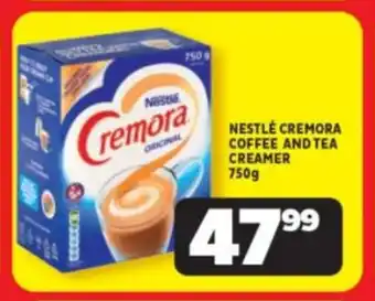 Usave NESTLÉ CREMORA COFFEE AND TEA CREAMER 750g offer