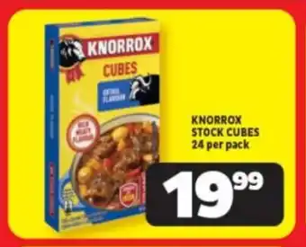 Usave KNORROX STOCK CUBES 24 per pack offer