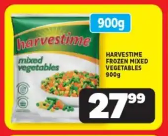 Usave HARVESTIME FROZEN MIXED VEGETABLES 900g offer