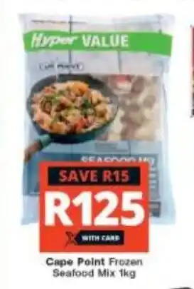 Checkers Cape Point Frozen Seafood Mix 1kg offer