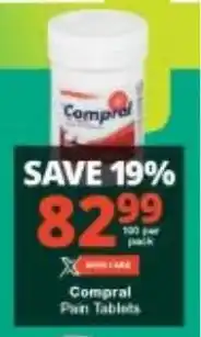 Checkers Compral Pain Tablets offer
