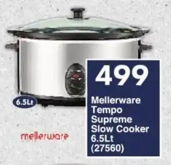 President Hyper Mellerware Tempo Supreme Slow Cooker 6.5Lt (27560) offer