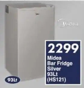 President Hyper Midea Bar Fridge Silver 93Lt (HS121) offer