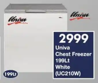 President Hyper Univa Chest Freezer 199Lt White (UC210W) offer