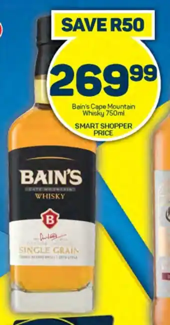 Bain's Cape Mountain Whisky 750ml