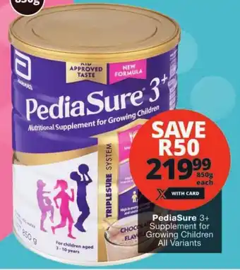 PediaSure 3+ Supplement for Growing Children All Variants