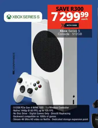 Xbox Series S Console 512GB