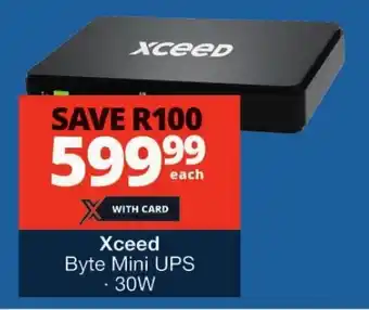Checkers Xceed Byte Mini UPS 30W offer