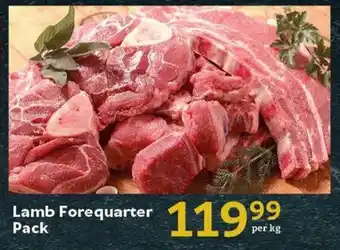 Oxford Freshmarket Lamb Forequarter Pack offer