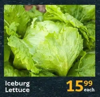 Oxford Freshmarket Iceburg Lettuce offer