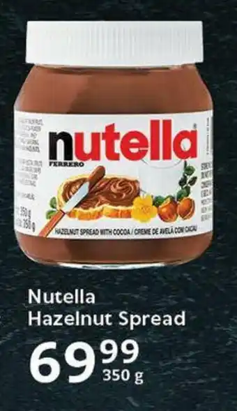 Oxford Freshmarket Nutella Hazelnut Spread offer