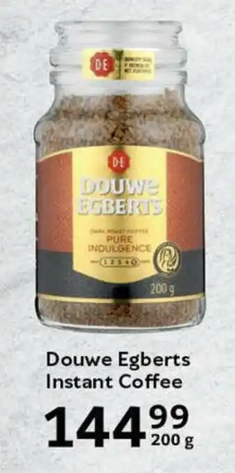 Oxford Freshmarket Douwe Egberts Instant Coffee offer