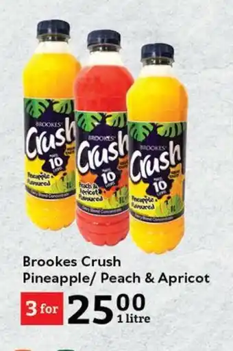 Oxford Freshmarket Brookes Crush Pineapple/ Peach & Apricot offer