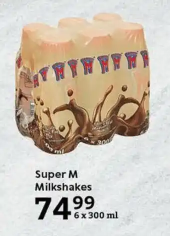 Oxford Freshmarket Super M Milkshakes offer