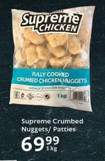 Oxford Freshmarket Supreme Crumbed Nuggets/Patties offer