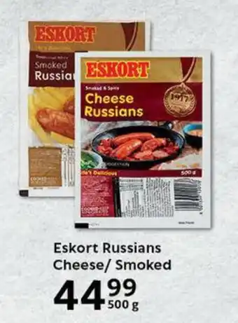 Oxford Freshmarket Eskort Russians Cheese/ Smoked offer