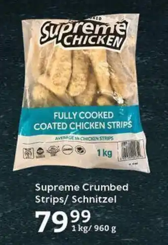 Oxford Freshmarket Supreme Crumbed Strips/ Schnitzel offer