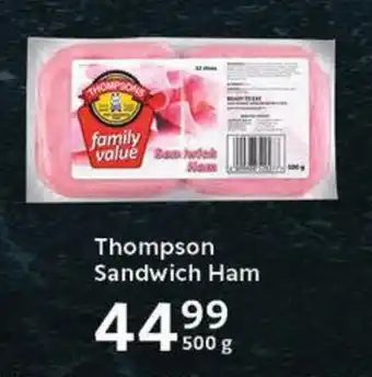 Oxford Freshmarket Thompson Sandwich Ham offer