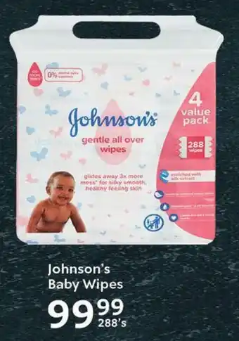 Oxford Freshmarket Johnson's Baby Wipes offer