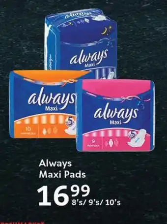 Oxford Freshmarket Always Maxi Pads offer