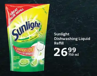 Oxford Freshmarket Sunlight Dishwashing Liquid Refill offer