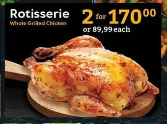 Oxford Freshmarket Rotisserie Whole Grilled Chicken offer