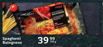 Oxford Freshmarket SPAGHETTI BOLOGNESE offer