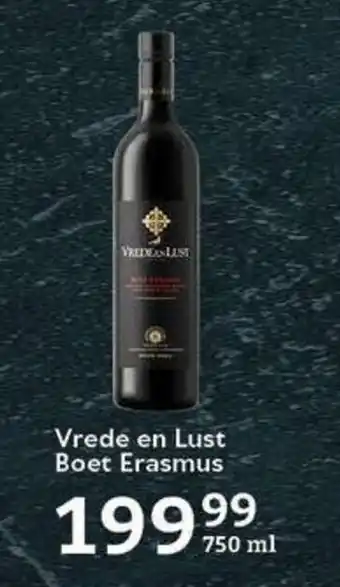 Oxford Freshmarket Vrede en Lust Boet Erasmus offer