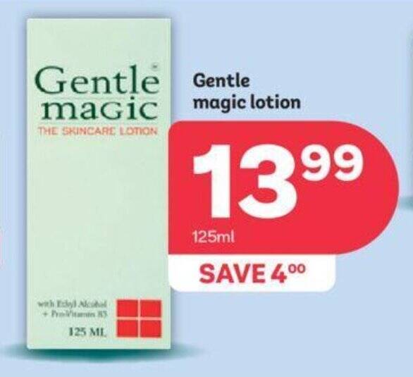 Gentle magic lotion 125ml offer at PEP