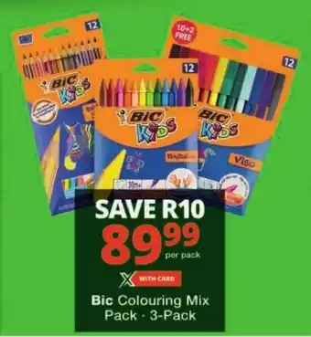 Bic Colouring Mix Pack 3-Pack