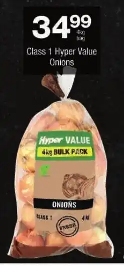 Class 1 Hyper Value Onions