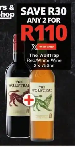 The Wolftrap Red/White Wine 2 x 750ml
