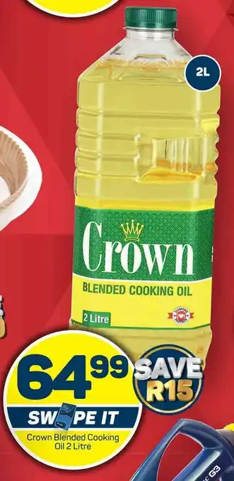 Pick n Pay Hypermarket Crown Blended Cooking Oil 2 Litre offer