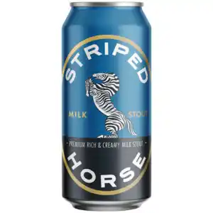 Shoprite Liquor Striped Horse Milk Stout Can 500ml offer