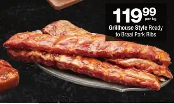 Grillhouse Style Ready to Braai Pork Ribs