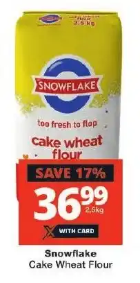 Checkers Snowflake Cake Wheat Flour offer
