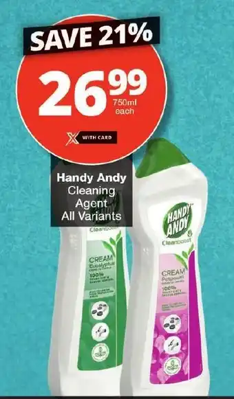 Handy Andy Cleaning Agent All Variants