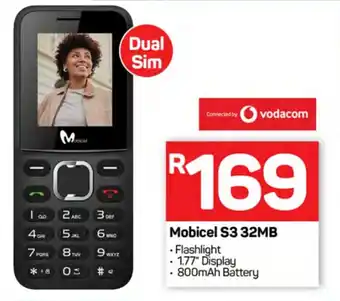 Pick n Pay Hypermarket Mobicel S3 32MB offer