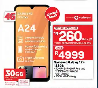 Pick n Pay Samsung Galaxy A24 128GB offer