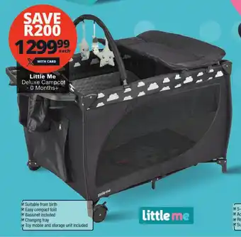 Little Me Deluxe Campcot